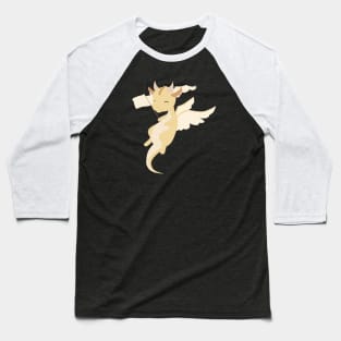 dragon - yellow Baseball T-Shirt